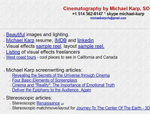 Tablet Screenshot of michaelkarp.net